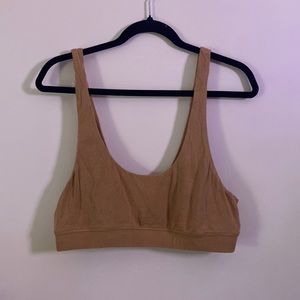 Kim Kardashian KKW Skims Sleep Bra in Ochre